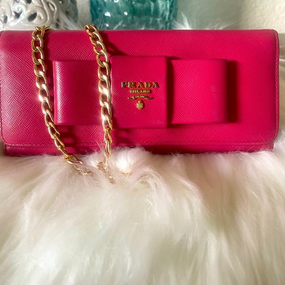 Prada Handbags - Authentic Prada bow wallet